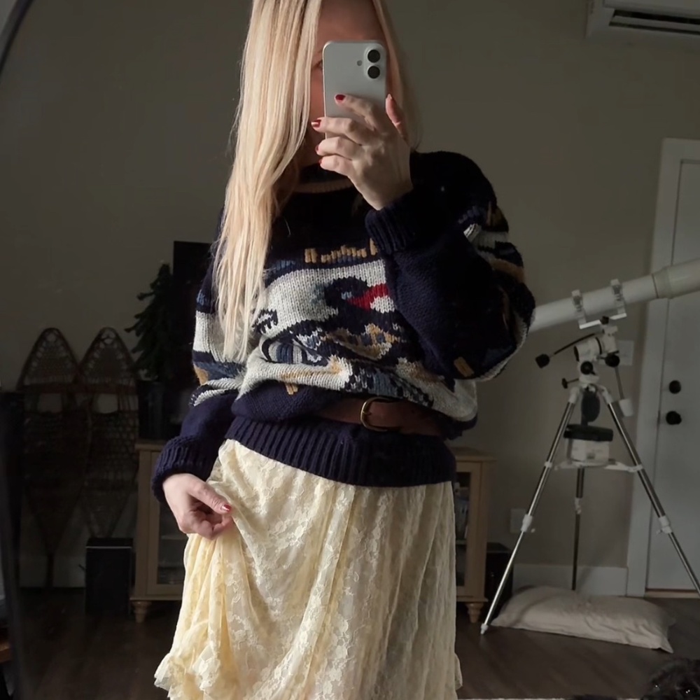 Silton California Vintage Aztec Sweater